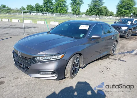 2019 Honda Accord Sport z USA, uszkodzony, nr VIN 1HGCV1F37KA142088